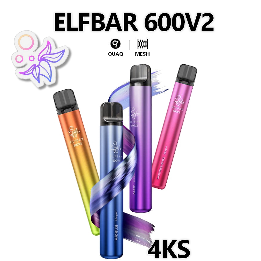 600v2 Elfbar Banner V3 4ks Vaping Cz